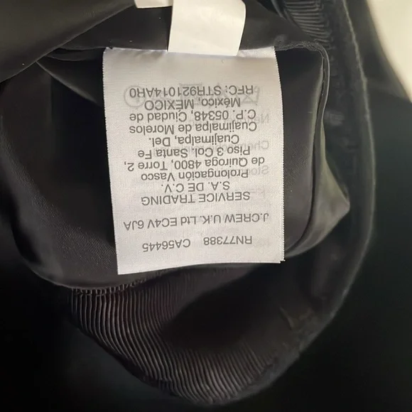 J Crew Black No. 2 Pencil Skirt in Double-serge wool (Sz 8) - NEW w/tags - Picture 5 of 9